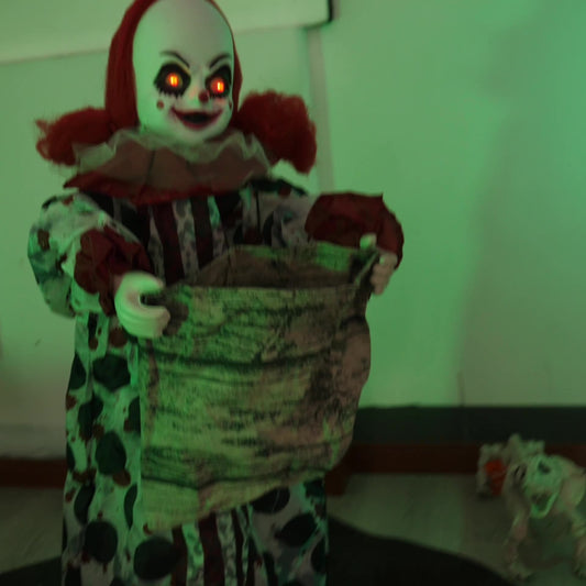 Halloween Electric Candy Girl Decoration Ornaments