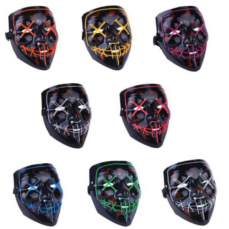 Halloween Masks Cosplay Mask Blue Color